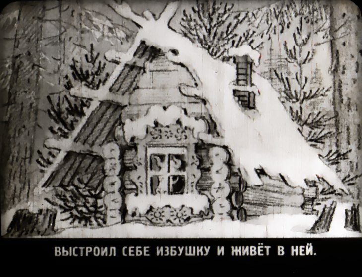 Избушка зимовье зверей