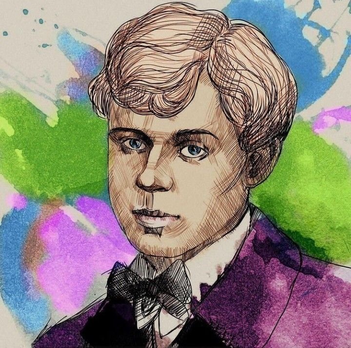 Сергей Есенин арт
