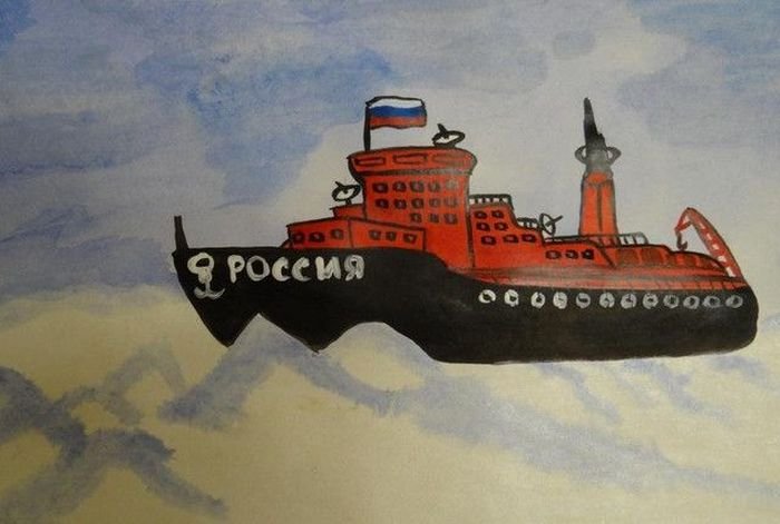 Ледокол рисунок