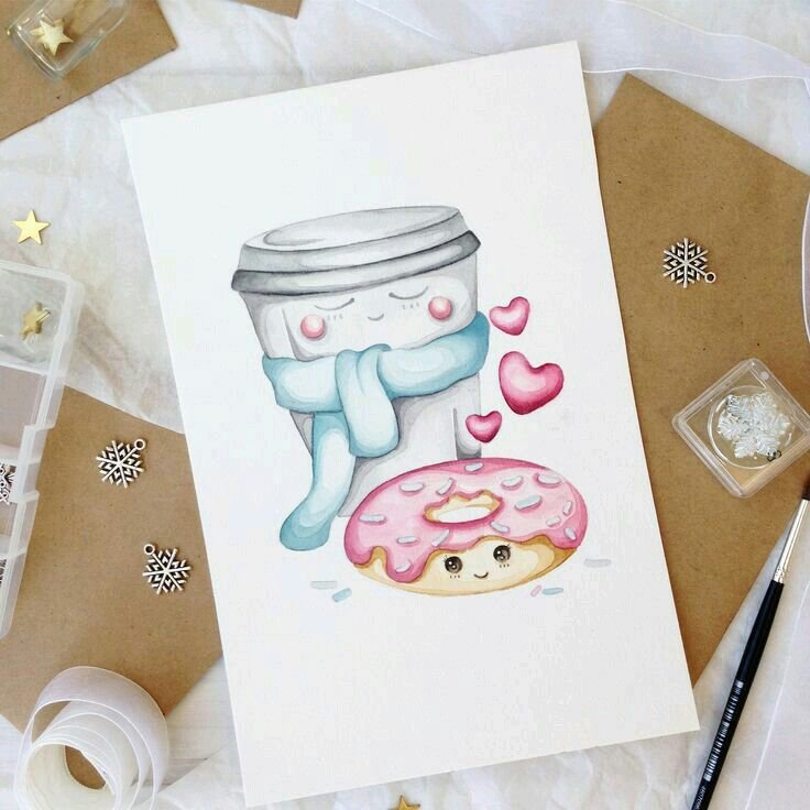 Самые милые для скетчбука