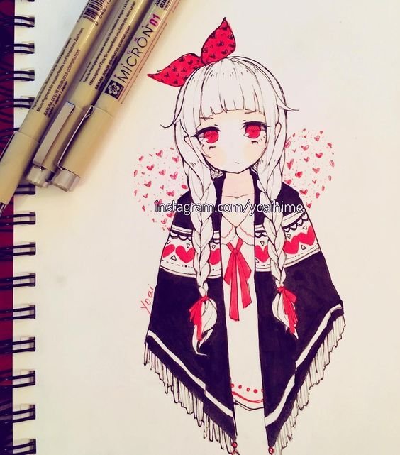 Рисунки аниме