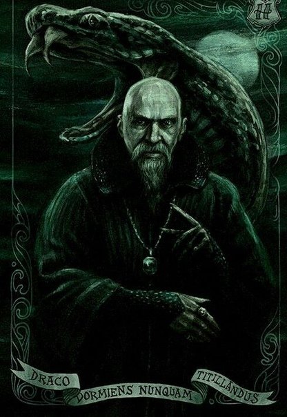 Салазар Слизерин арт