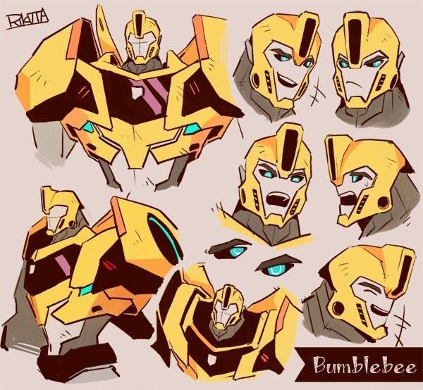 Transformers Robots in Disguise Bumblebee Art