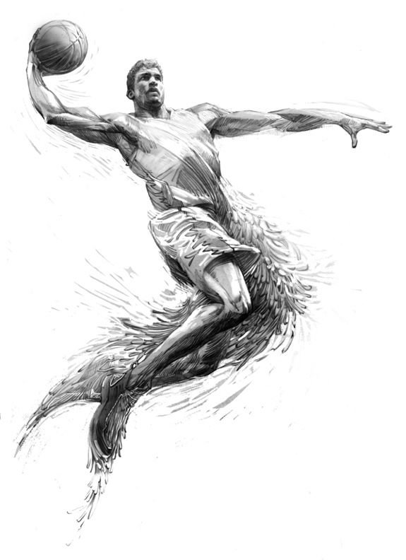 Спорт зарисовки