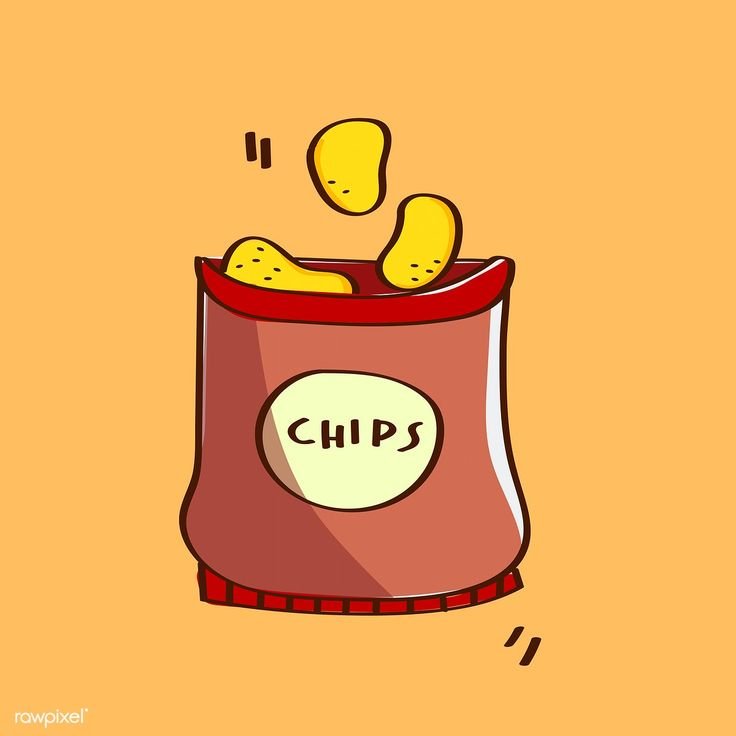 Чипсы рисунок