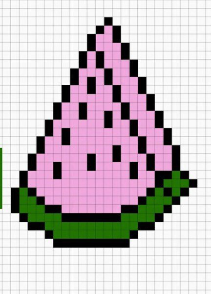 Рисунки по клеточкам лёгкие