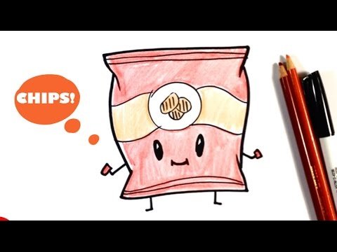 Картинки чипсов для срисовки