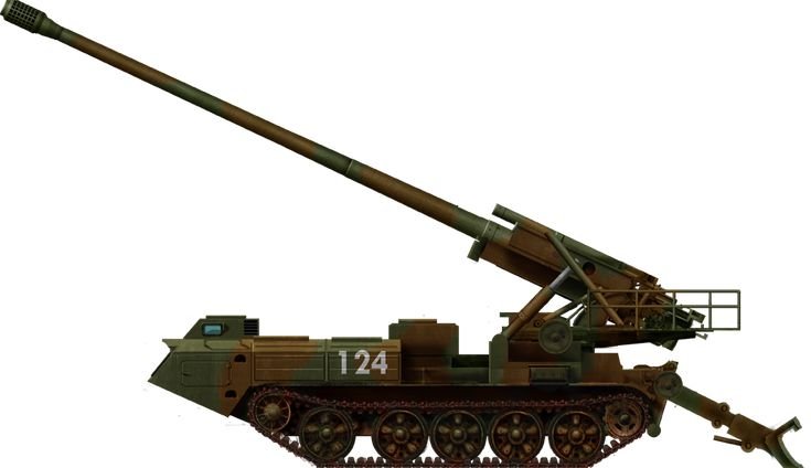 САУ Коксан 170мм КНДР