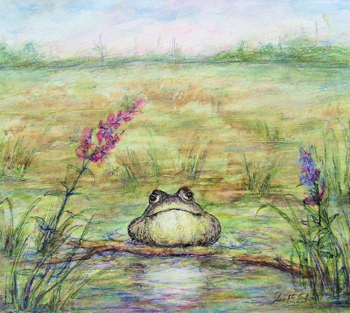 Рисунок болота
