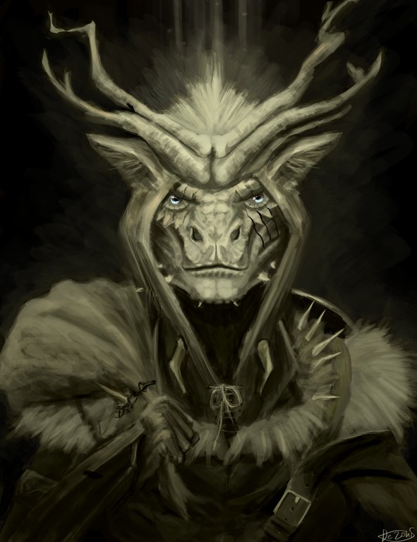 The Elder Scrolls аргониане арт