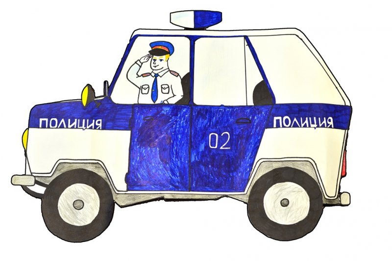 Полицейская машина