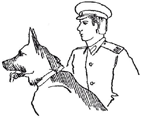 Ко Дню пограничника для раскрашивания