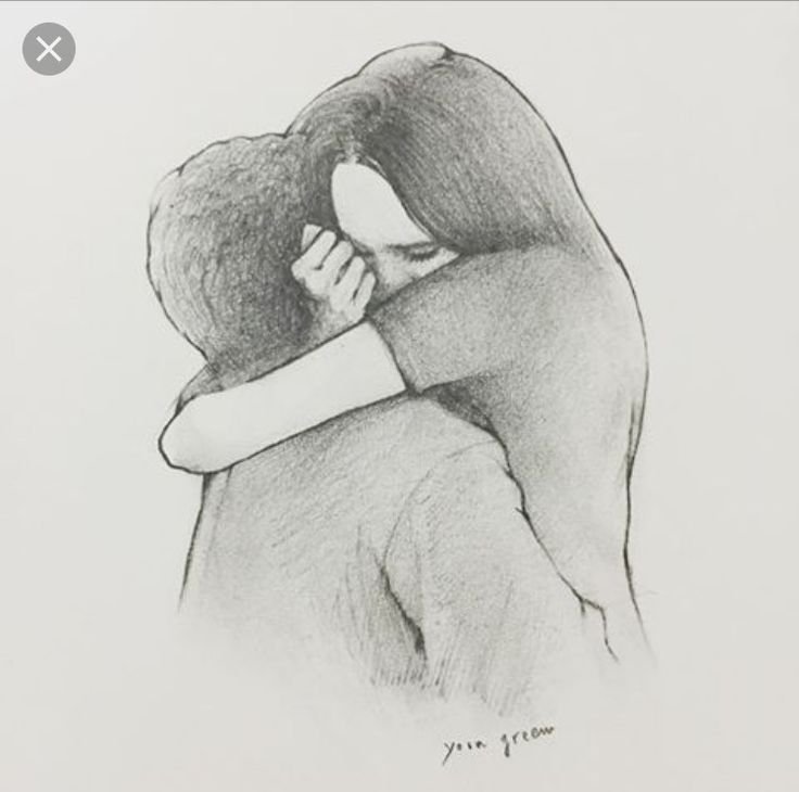 Грустные рисунки