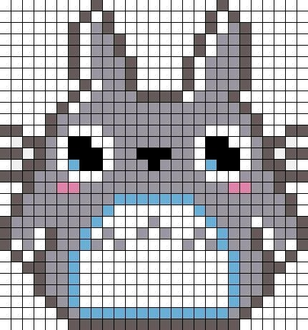 Пиксельные рисунки по клеточкам