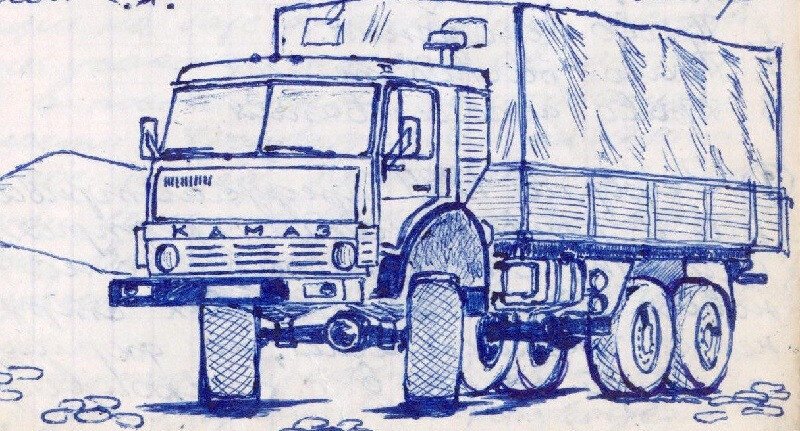 Военный камаз