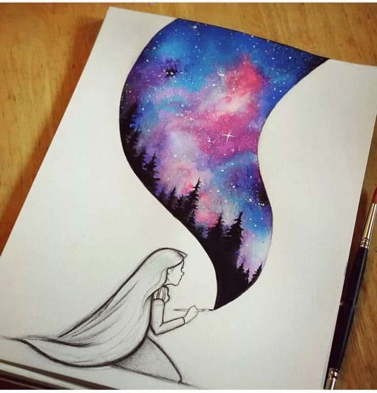 Популярные рисунки лёгкие