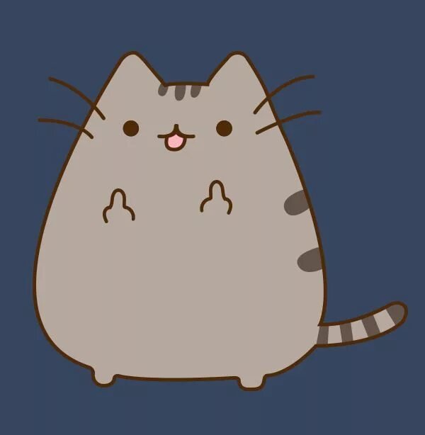 Кавай кот Пушин