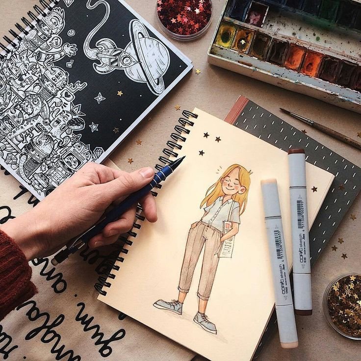 Необычные идеи для рисунков