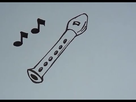 Рисунок дудки
