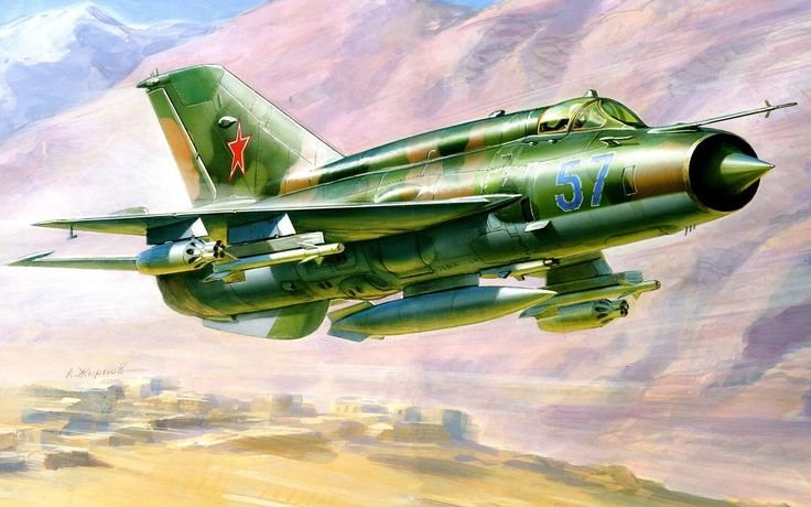 Миг-21 реактивный самолёт