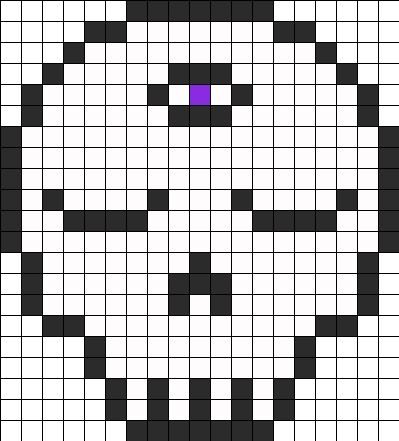 Рисунки по клеткам маленькие
