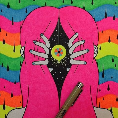 Психоделика рисунки