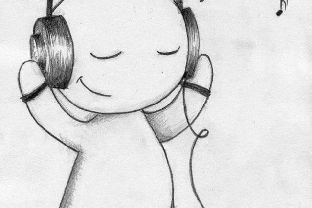 Милые рисунки музыка