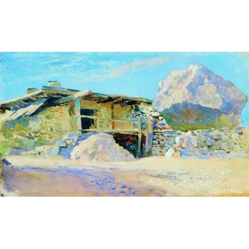Сакли в горах Кавказа