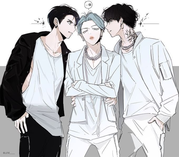 БТС тройничок VMINKOOK