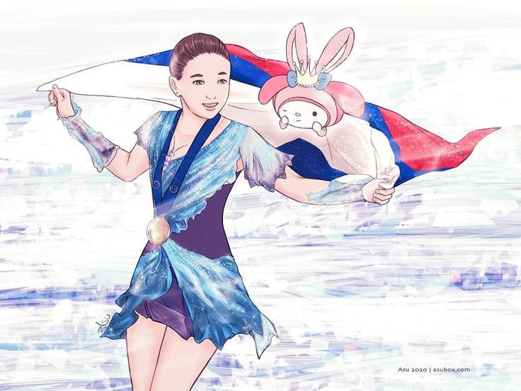 Камила Валиева рисунок
