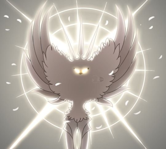 Hollow Knight лучезарность арт