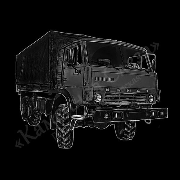 Эскиз КАМАЗ 4310