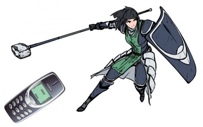 Nokia 3310 аниме