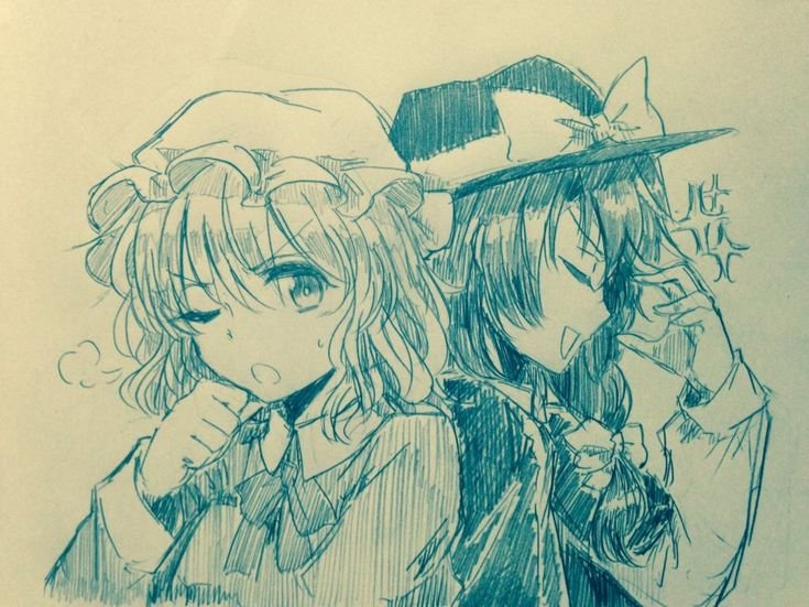 Touhou Black n White