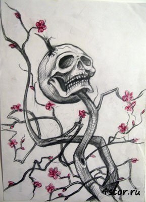 Страшные рисунки карандашом