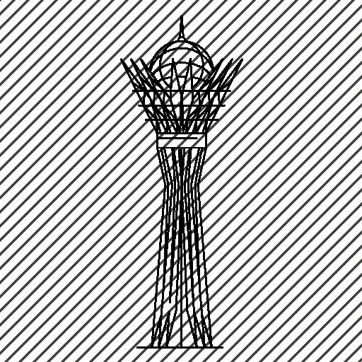 Рисунок Байтерек Казахстана