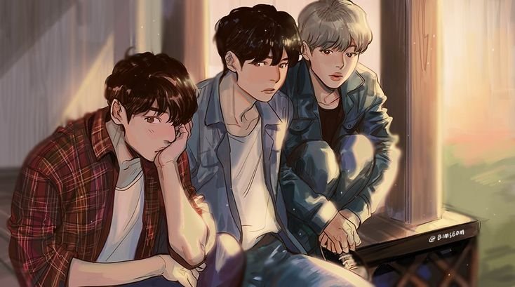 БТС VMINKOOK Art 18 +