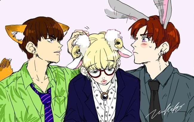 БТС VMINKOOK Art 18 +