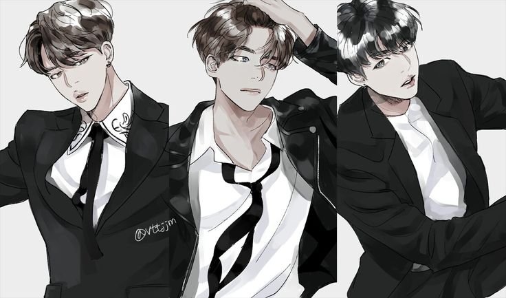 БТС VMINKOOK Art 18 +