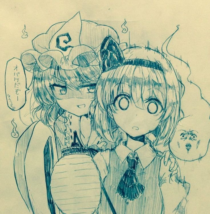 Арты touhou