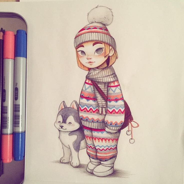 Lera Kiryakova рисунки