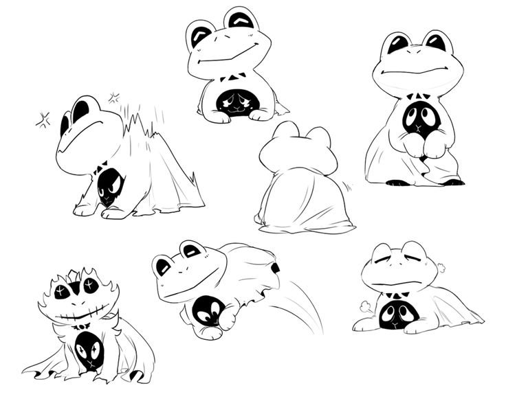 Фрогит Undertale спрайт