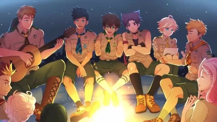 Camp buddy кейтаро и Хантер