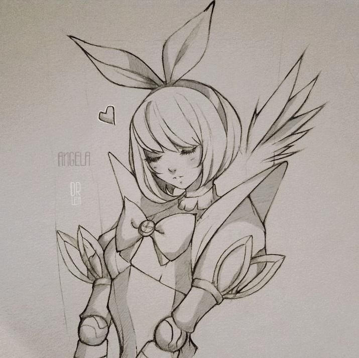 Angela mobile Legends арт