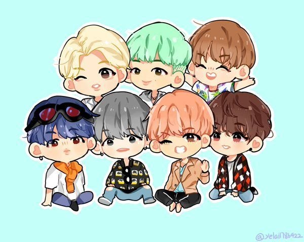 BTS Чиби Тэхен