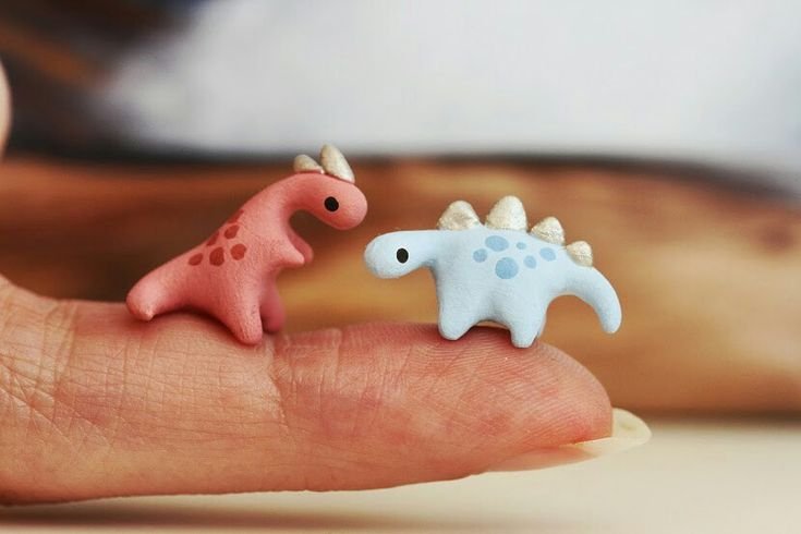 Фигурки из глины легкие