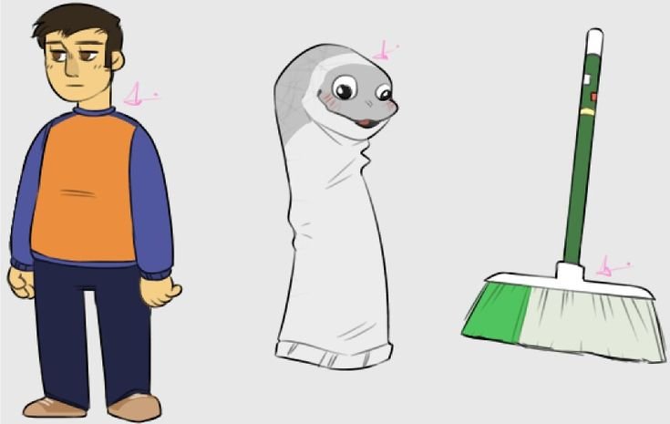 Baldi's Basics in Education and Learning швабра
