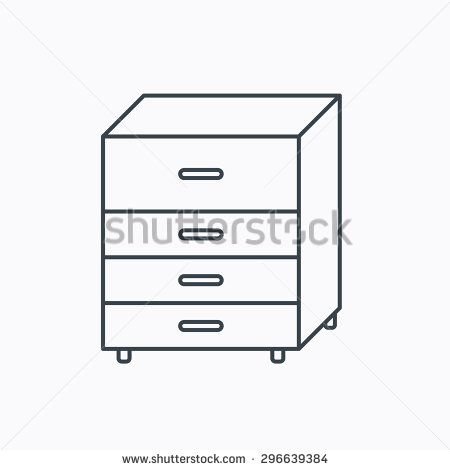 Комод карандашом