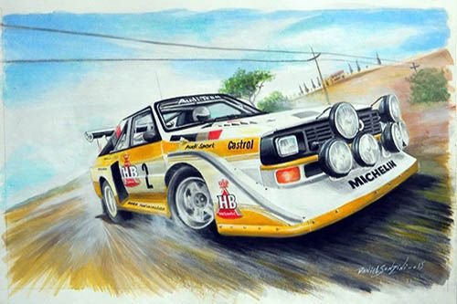 Audi 80 quattro Art