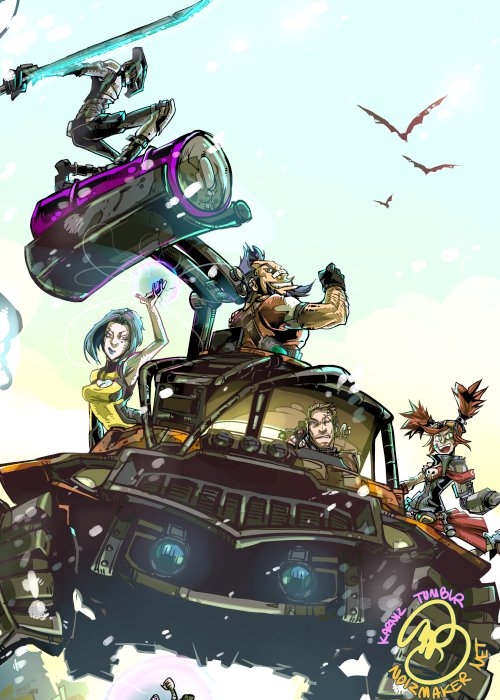 Borderlands 2 Экстон арт